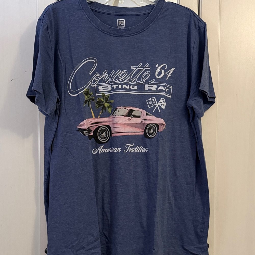 Corvette '64 Sting Ray Blue T-Shirt